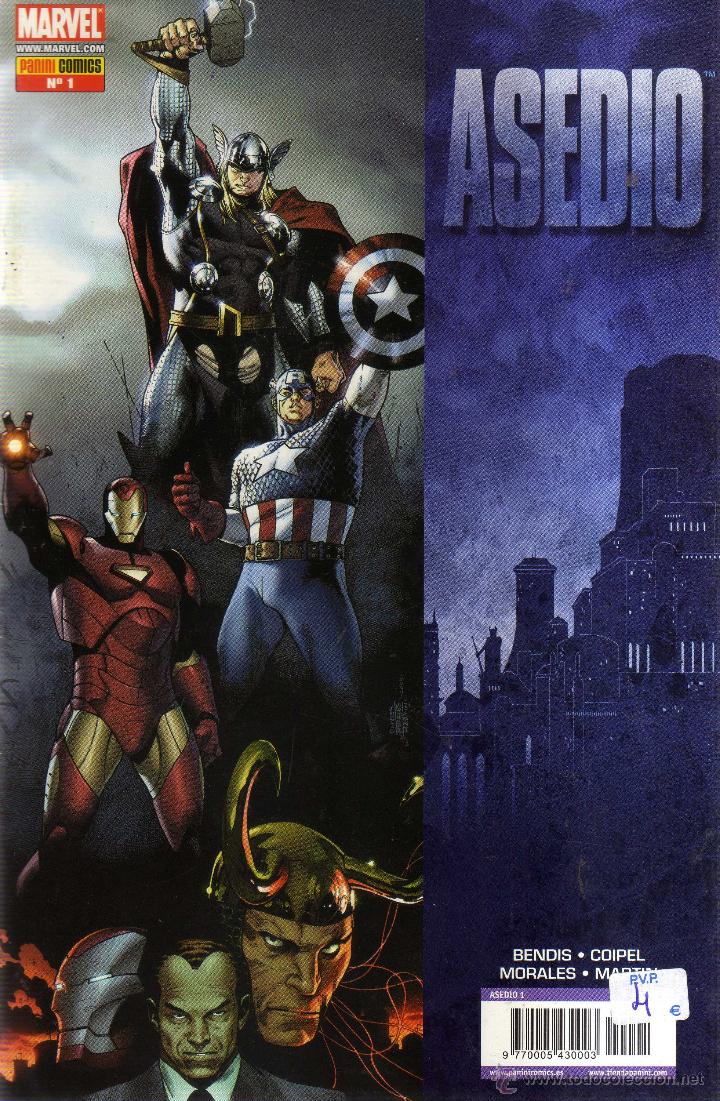 C&oacute;mics: ASEDIO N&Uacute;MERO 1 - PANINI - CJ194 - Foto 1