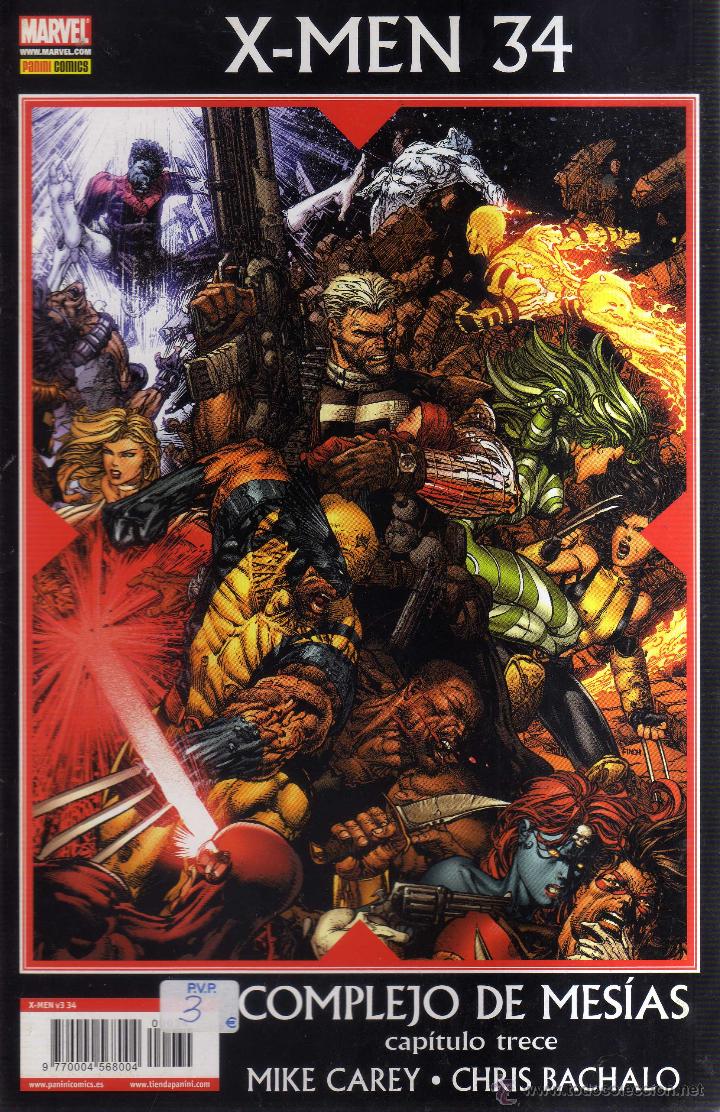 C&oacute;mics: X-MEN VOLUMEN 3 N&Uacute;MERO 34 - CJ195 - Foto 1