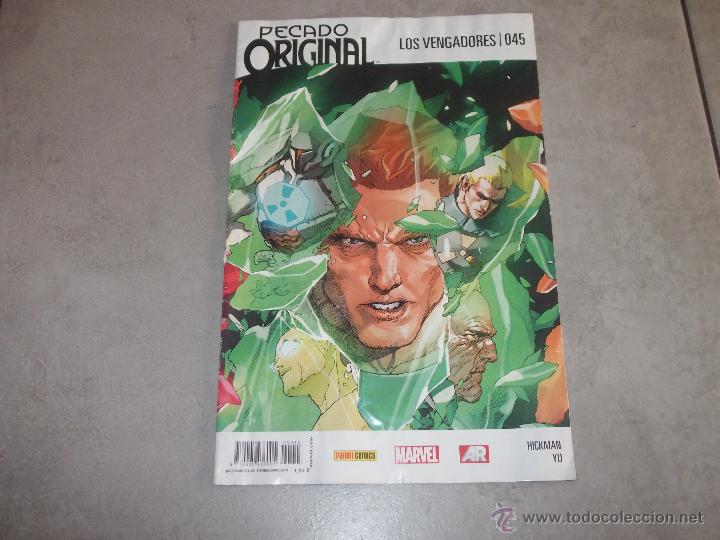 C&oacute;mics: PECADO ORIGINAL - LOS VENGADORES 045 - MARVEL - Foto 1