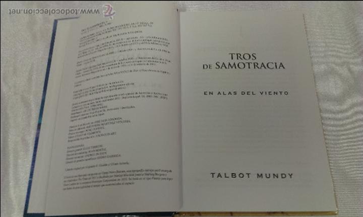 C&oacute;mics: LIBRO TROS DE SAMOTRACIA . EN ALAS DEL VIENTO . PANINI BOOKS - Foto 4