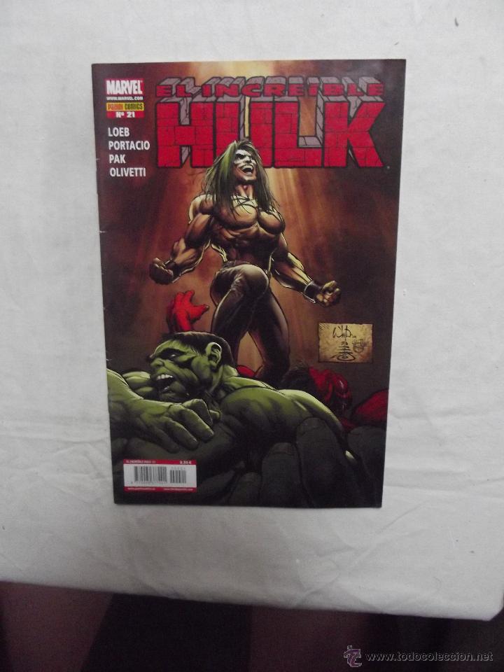 C&oacute;mics: EL INCREIBLE HULK N&ordm; 21 - Foto 1