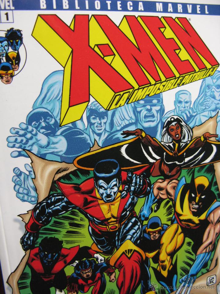 C&oacute;mics: X-MEN. BIBLIOTECA MARVEL. PANINI COMICS. NROS. 1 AL 6. (NUEVOS) - Foto 1