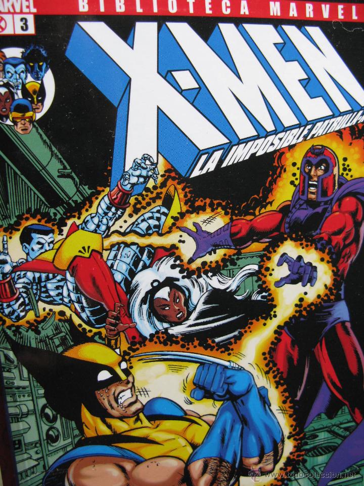 C&oacute;mics: X-MEN. BIBLIOTECA MARVEL. PANINI COMICS. NROS. 1 AL 6. (NUEVOS) - Foto 3