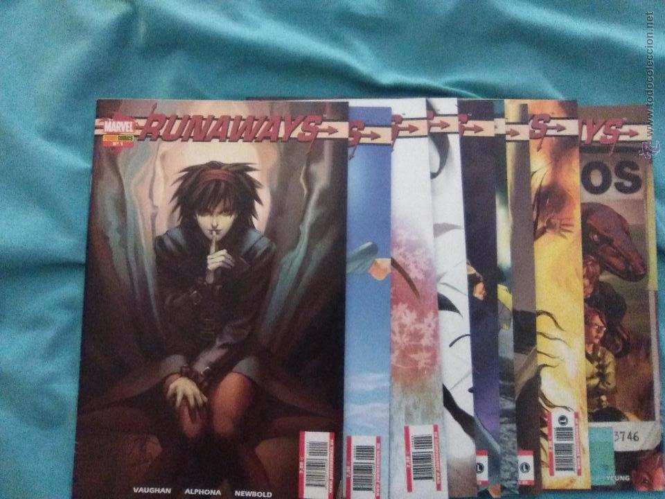 C&oacute;mics: COMICS RUNAWAYS VOL.1 #1-8 [MARVEL][PANINI] - Foto 1