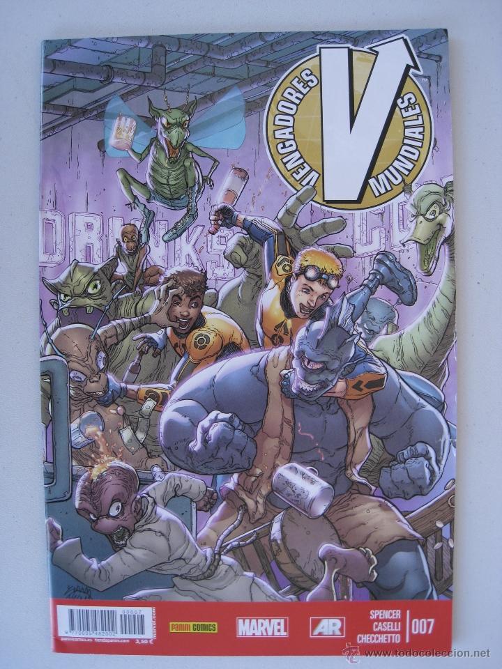 C&oacute;mics: VENGADORES MUNDIALES N&ordm; 7 - PANINI / MARVEL. - Foto 2