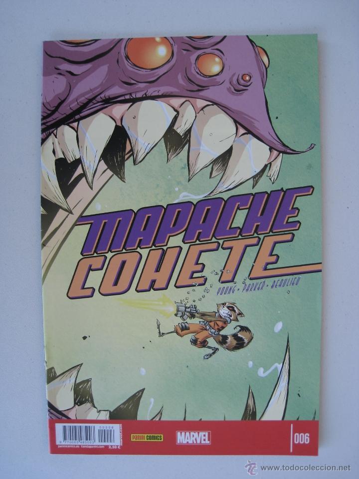 C&oacute;mics: MAPACHE COHETE  N&ordm; 6 - PANINI / MARVEL. - Foto 1