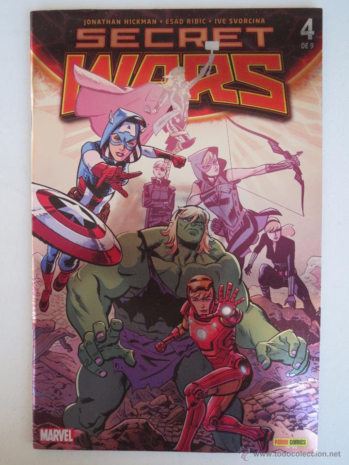 C&oacute;mics: SECRET WARS N&ordm; 4 - PANINI / MARVEL - Foto 1