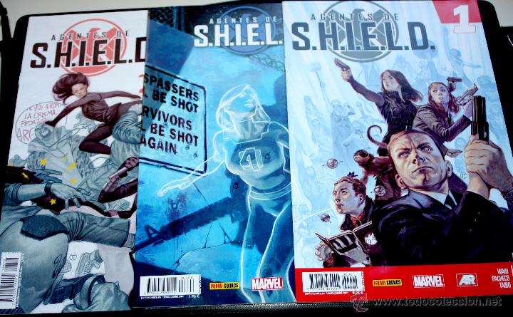 C&oacute;mics: Agentes de S.H.I.E.L.D. n&uacute;m. 01 + n&uacute;m. 04 + n&uacute;m. 08 (PANINI).( 15% descuento) - Foto 1