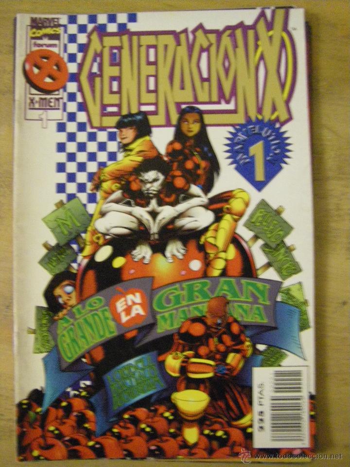 C&oacute;mics: Generaci&oacute;n X. Lote n&uacute;meros 1 al 6 - Foto 2