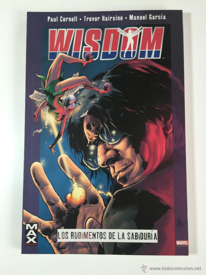 C&oacute;mics: Wisdom: Los rudimentos de la sabidur&iacute;a. Panini. MAX. - Foto 1