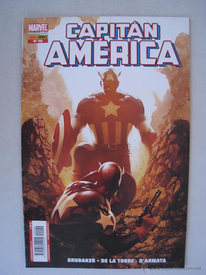 C&oacute;mics: CAPITAN AMERICA N&ordm; 40 - PANINI / MARVEL. - Foto 1