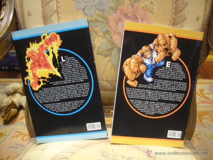 C&oacute;mics: LOS 4 FANTASTICOS. &iexcl;DEL COMIC A LA PELICULA!. MARVEL. VOLUMENES 1 Y 2. - Foto 2