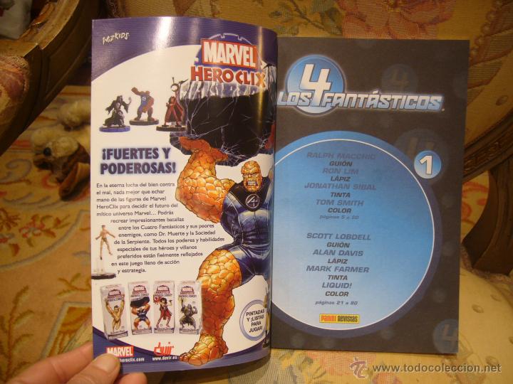 C&oacute;mics: LOS 4 FANTASTICOS. &iexcl;DEL COMIC A LA PELICULA!. MARVEL. VOLUMENES 1 Y 2. - Foto 4