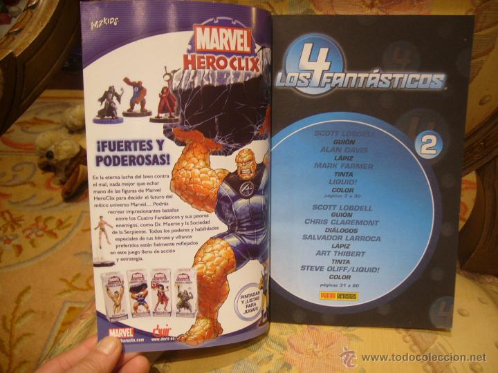 C&oacute;mics: LOS 4 FANTASTICOS. &iexcl;DEL COMIC A LA PELICULA!. MARVEL. VOLUMENES 1 Y 2. - Foto 7