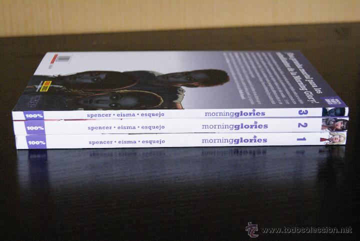 C&oacute;mics: Morning Glories, Completa, 3 Tomos, Spencer y Eisma. Panini 100%, 2012. - Foto 3