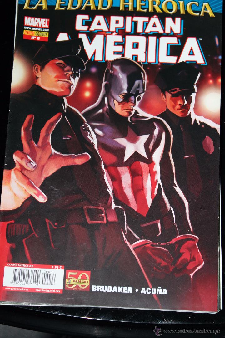 C&oacute;mics: Capitan America 6 volumen 8 Panini - Foto 1