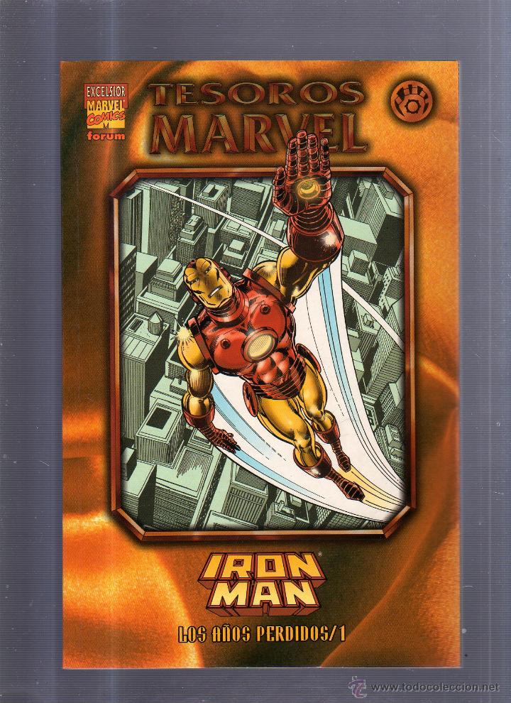 C&oacute;mics: TEBEO TESOROS MARVEL. IRON MAN. LOS A&Ntilde;OS PERDIDOS / 1. EXCELSIOR MARVEL COMICS - Foto 1