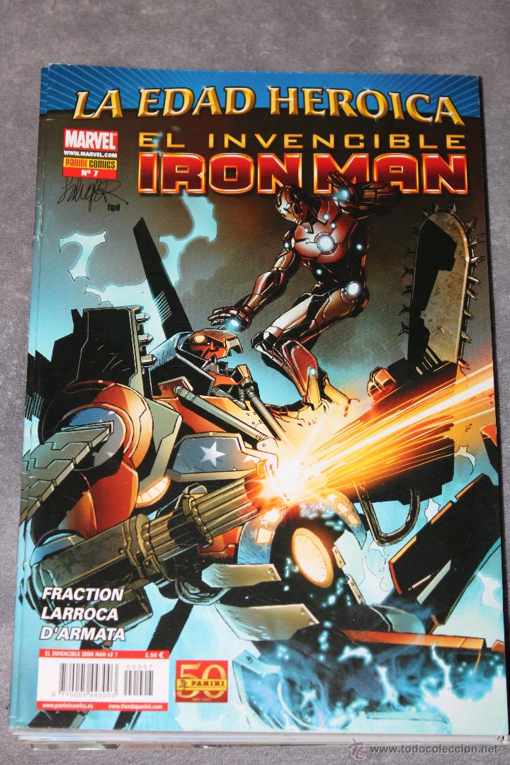 C&oacute;mics: Iron Man 7 volumen 2 ( o volumen 5) Panini - Foto 1