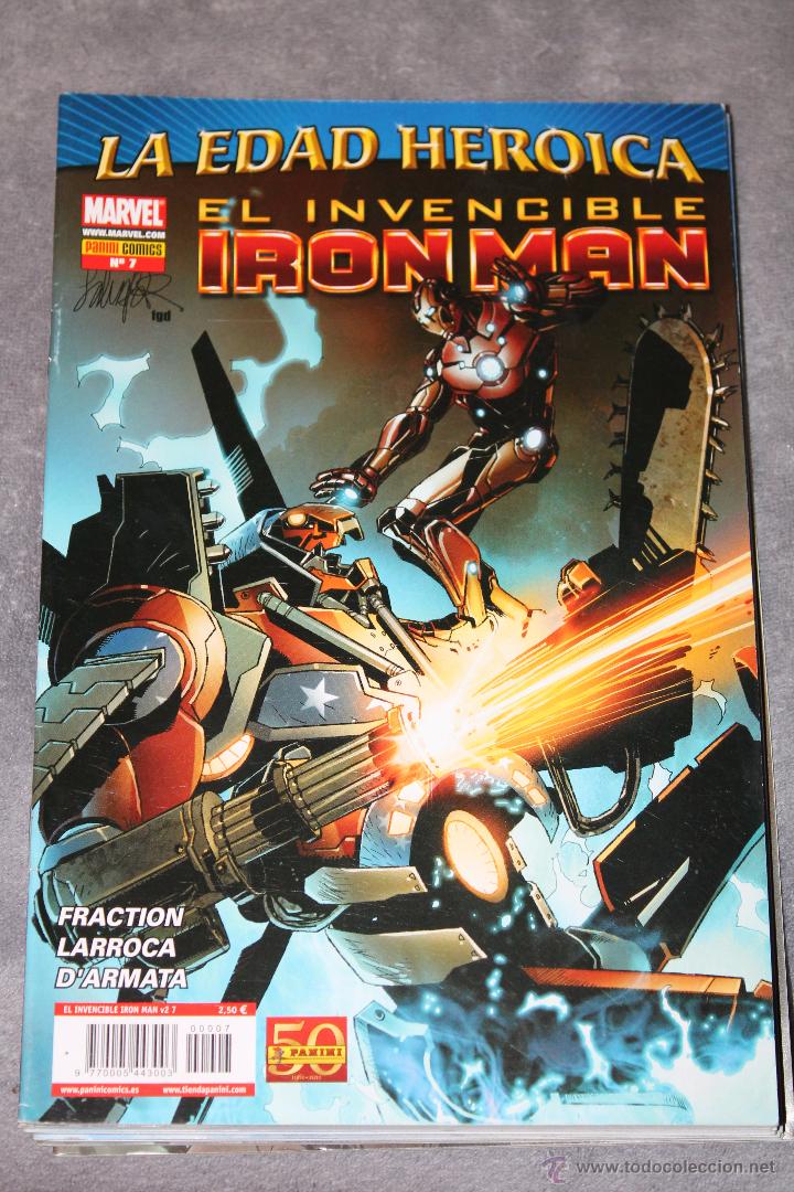 C&oacute;mics: Iron Man 7 volumen 2 ( o volumen 5) Panini - Foto 1