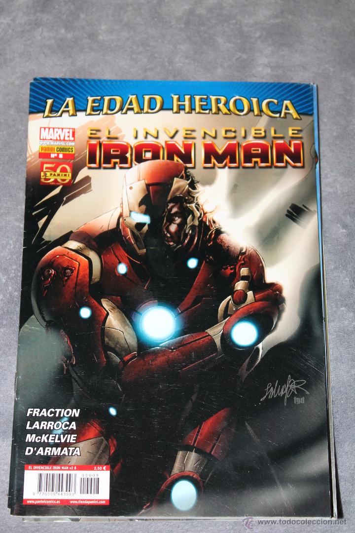 C&oacute;mics: Iron Man 8 volumen 2 ( o volumen 5) Panini - Foto 1
