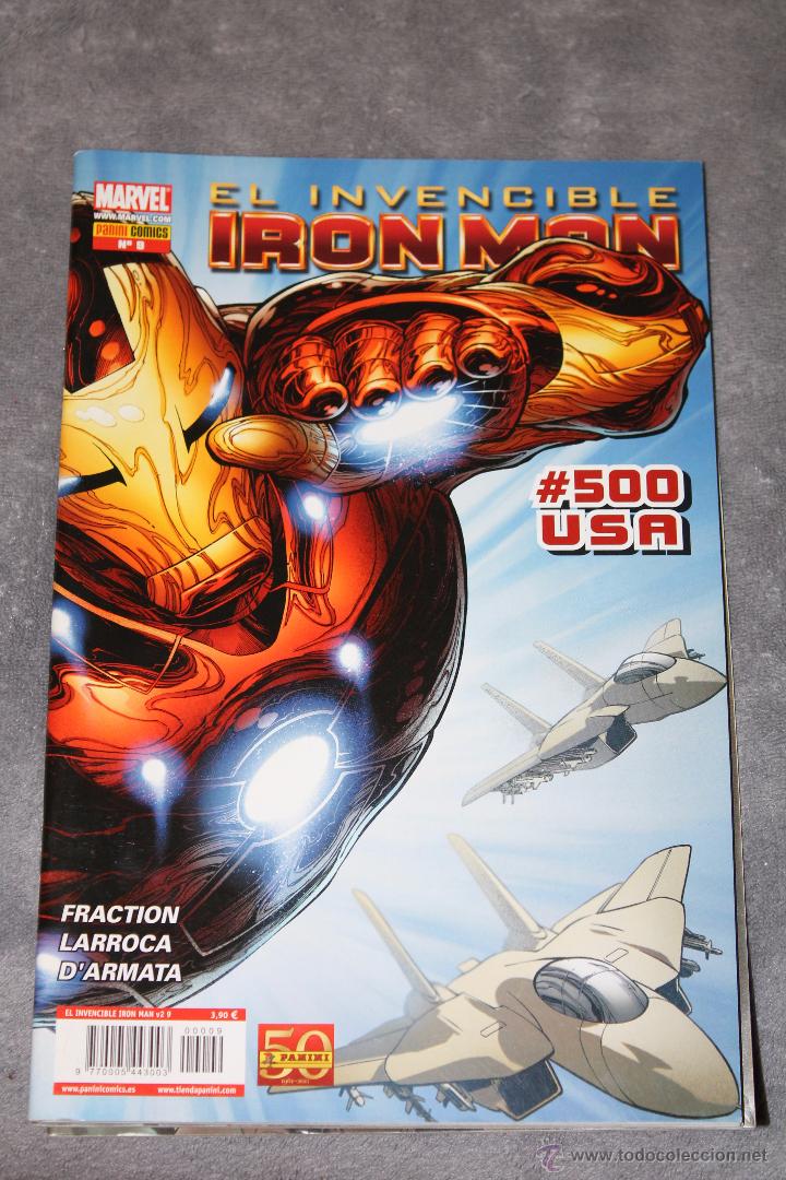 C&oacute;mics: Iron Man 9 volumen 2 ( o volumen 5) Panini - Foto 1