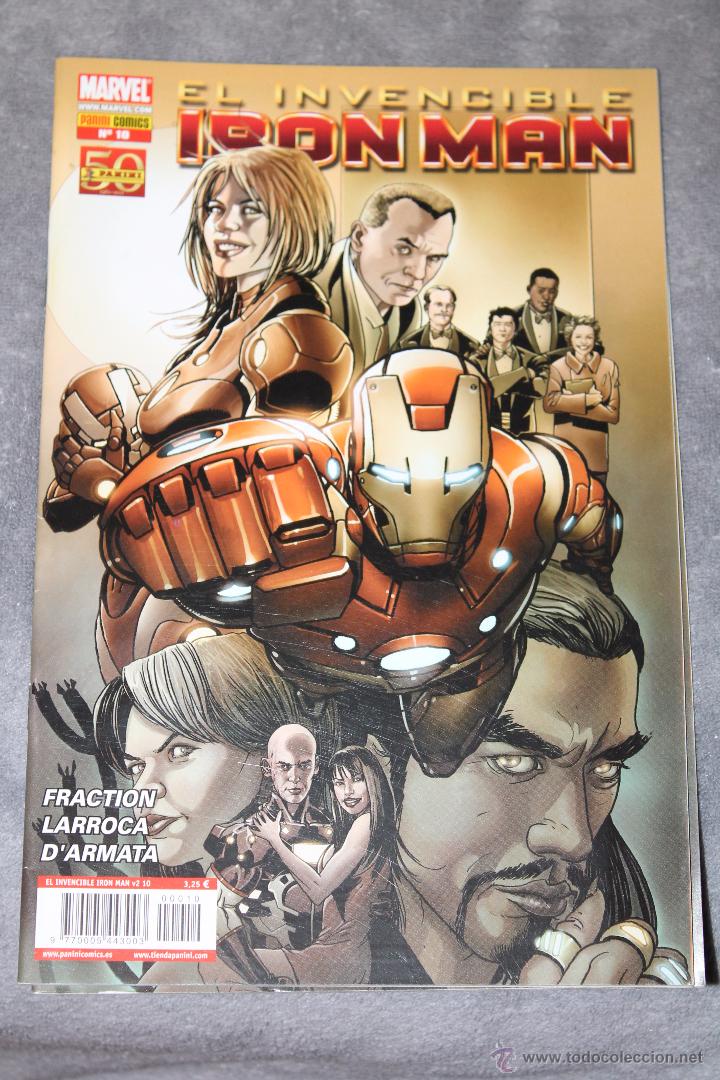 C&oacute;mics: Iron Man 10 volumen 2 ( o volumen 5) Panini - Foto 1