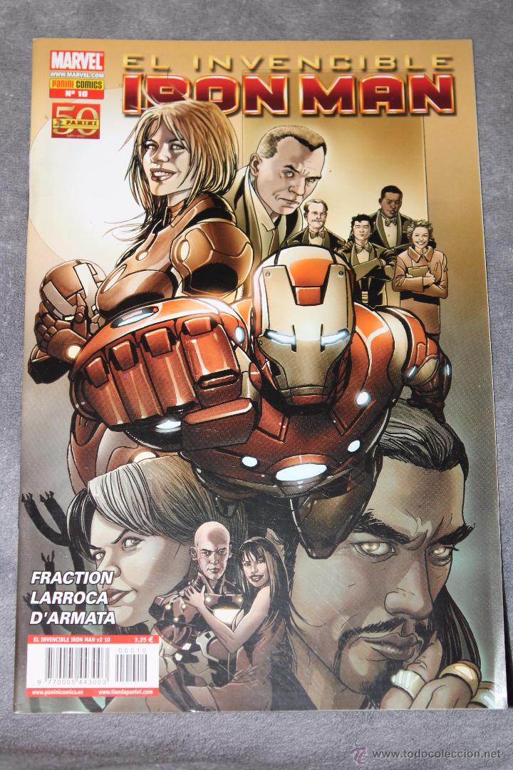 C&oacute;mics: Iron Man 10 volumen 2 ( o volumen 5) Panini - Foto 1