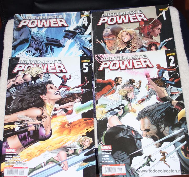 Comics: ULTIMATE POWER n&ordm;1 +n&ordm;2 +n&ordm;4 +n&ordm;5. ( LIQUIDACION 30% descuento)