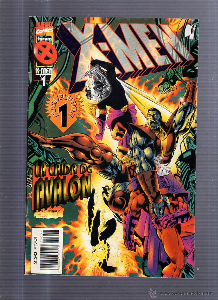 C&oacute;mics: TEBEO X-MEN. N&ordm; 1. LA CAIDA DE AVALON. MARVEL COMICS - Foto 1