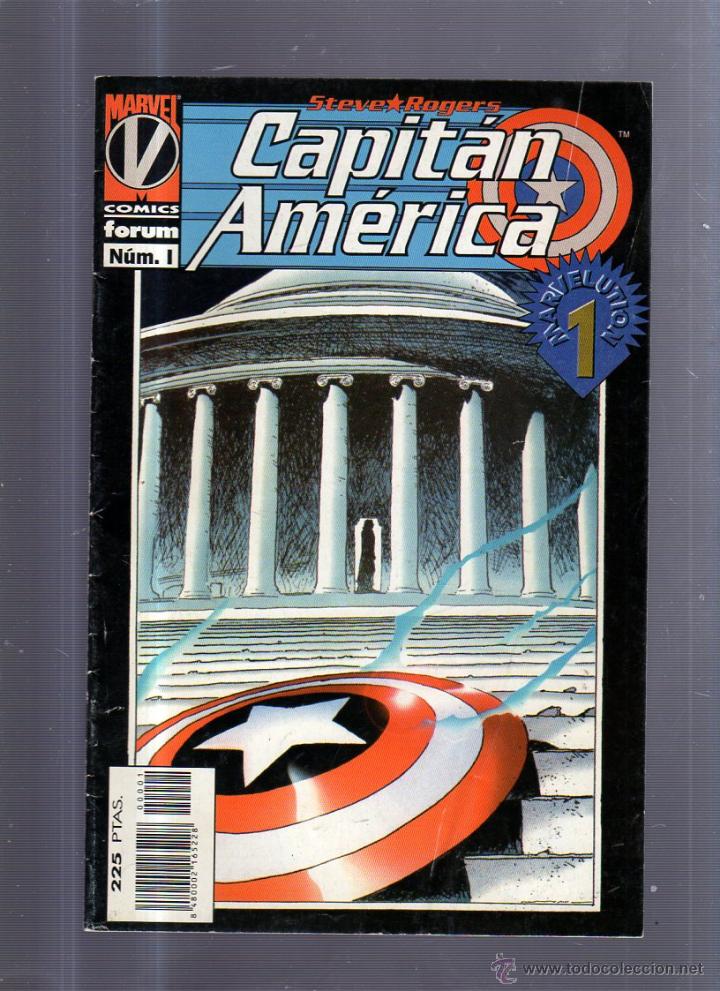 C&oacute;mics: TEBEO CAPITAN AMERICA. N&ordm; 1. STEVE ROGERS. MARVEL - Foto 1