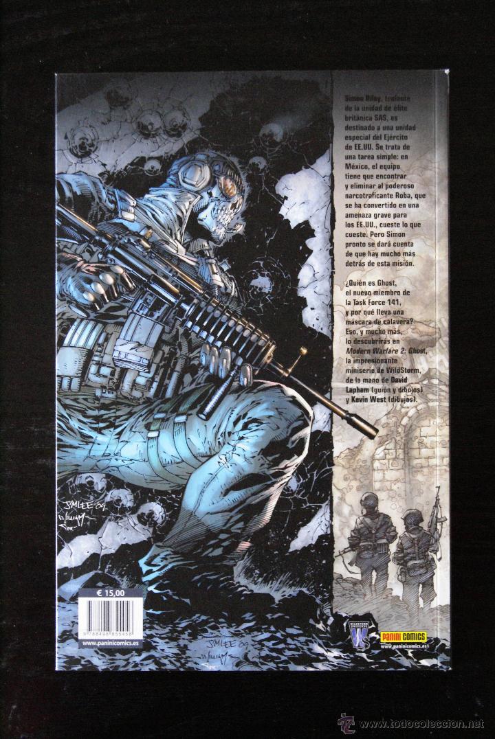 C&oacute;mics: Call of Duty, Modern warfare 2. Ghost. David Lapham. Panini, 2010. - Foto 2