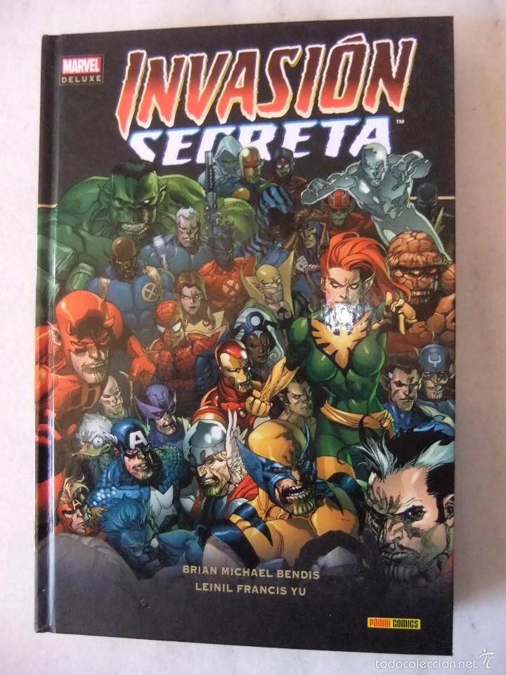 C&oacute;mics: MARVEL DE LUXE INVASION SECRETA PANINI COMICS INTEGRAL - Foto 1