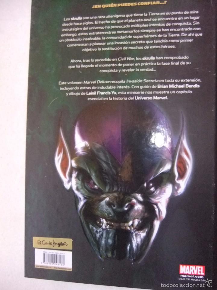 C&oacute;mics: MARVEL DE LUXE INVASION SECRETA PANINI COMICS INTEGRAL - Foto 2