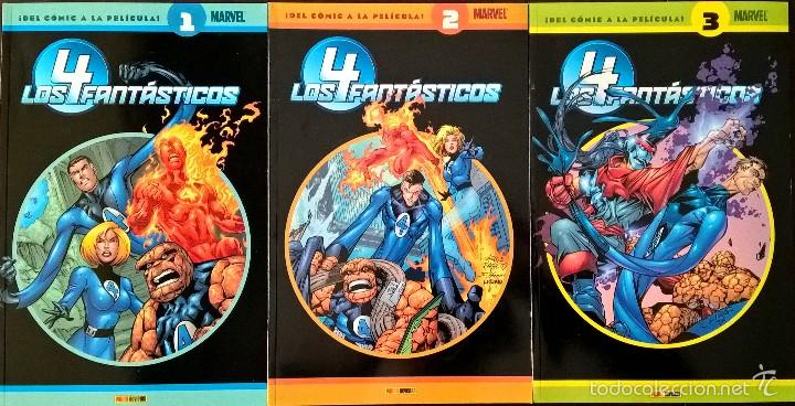 C&oacute;mics: LOS 4 FANTASTICOS. DEL COMIC A LA PELICULA.NUMEROS 1, 2, 3 - Foto 1