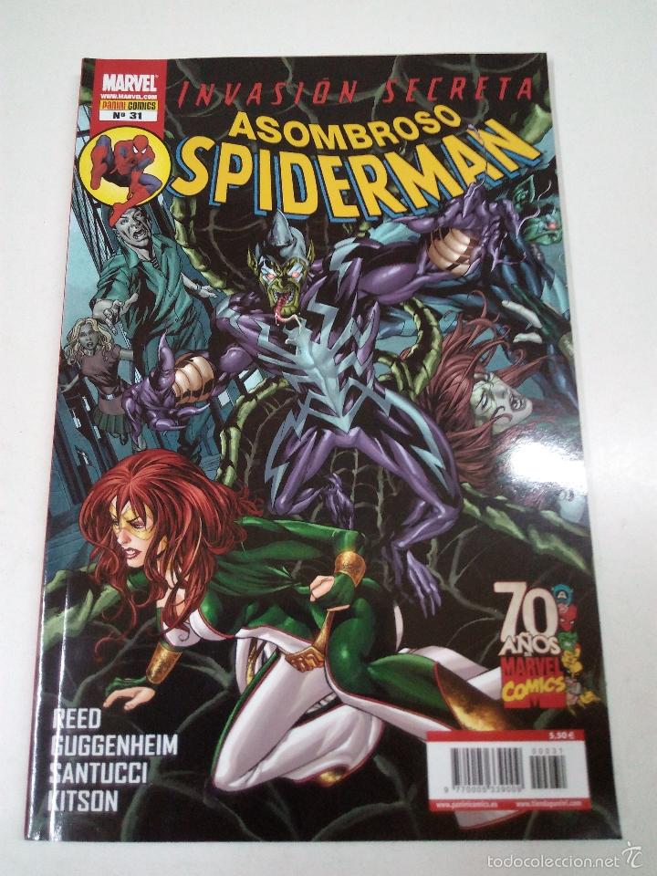 C&oacute;mics: COMIC ASOMBROSO SPIDERMAN . INVASION SECRETA . MARVEL - Foto 1