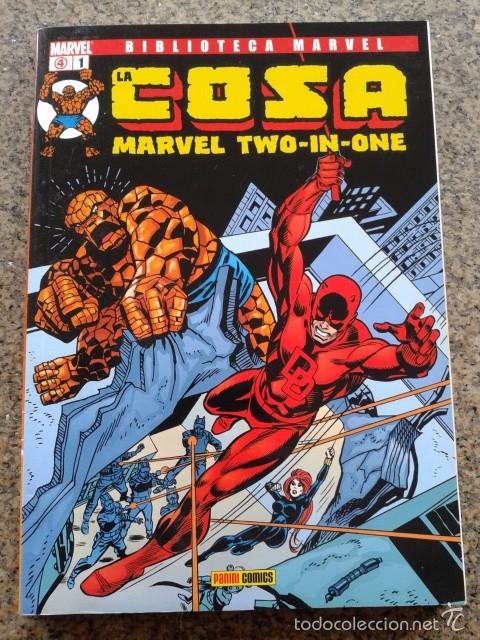 C&oacute;mics: BIBLIOTECA MARVEL -- LA COSA - MARVEL TWO-IN-ONE -- - Foto 1