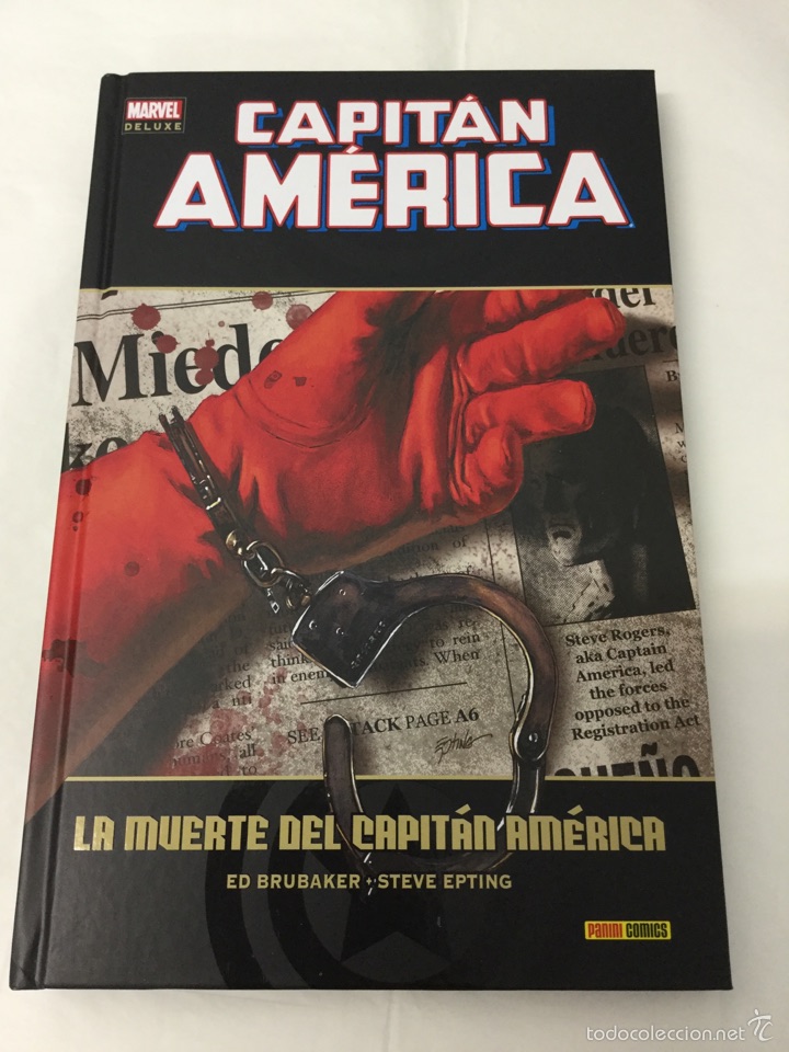 C&oacute;mics: Capit&aacute;n Am&eacute;rica 5. La Muerte del Capit&aacute;n Am&eacute;rica (Marvel Deluxe) - Ed Brubaker, Steve Epting