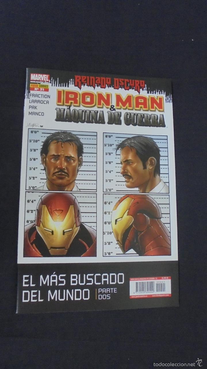 C&oacute;mics: IRON MAN - N&ordm; 21 - PANINI - - Foto 1