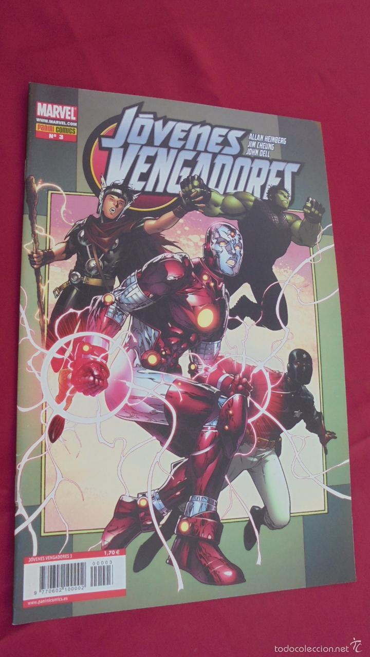 C&oacute;mics: JOVENES VENGADORES. N&ordm; 3. PANINI. - Foto 1