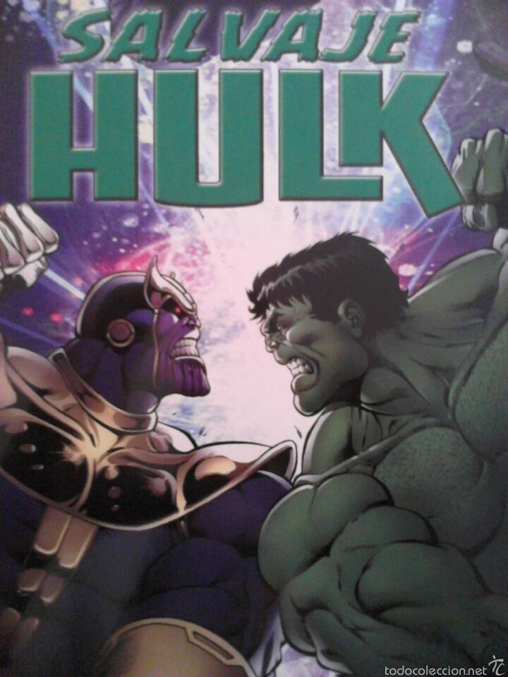 C&oacute;mics: Salvaje Hulk contra Thanos - Foto 1