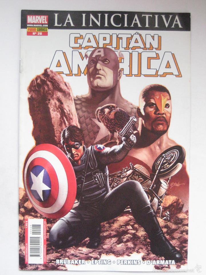 C&oacute;mics: CAPITAN AMERICA N&ordm; 28. A&Ntilde;O 4. PANINI - Foto 1