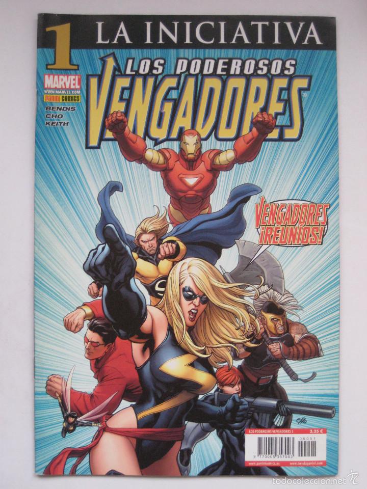 C&oacute;mics: LOS PODEROSOS VENGADORES N&ordm; 1. PANINI - Foto 1
