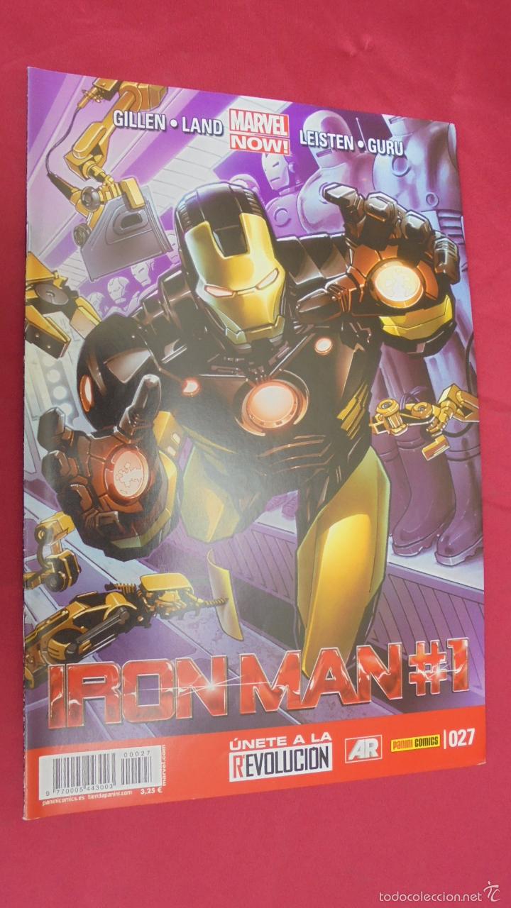 C&oacute;mics: IRON MAN. N&ordm; 27. N&ordm; 027. PANINI. - Foto 1