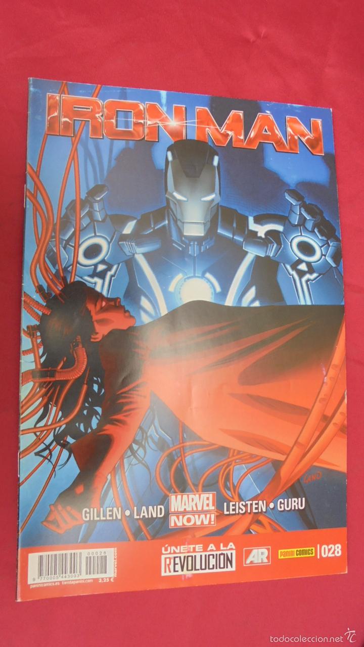 C&oacute;mics: IRON MAN. N&ordm; 28 N&ordm; 028. PANINI. - Foto 1