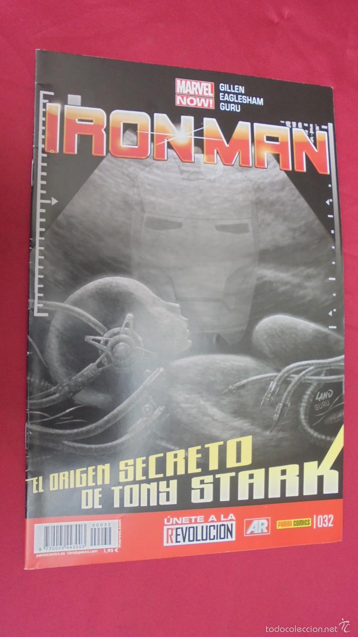 C&oacute;mics: IRON MAN. N&ordm; 32. N&ordm; 032. PANINI. - Foto 1