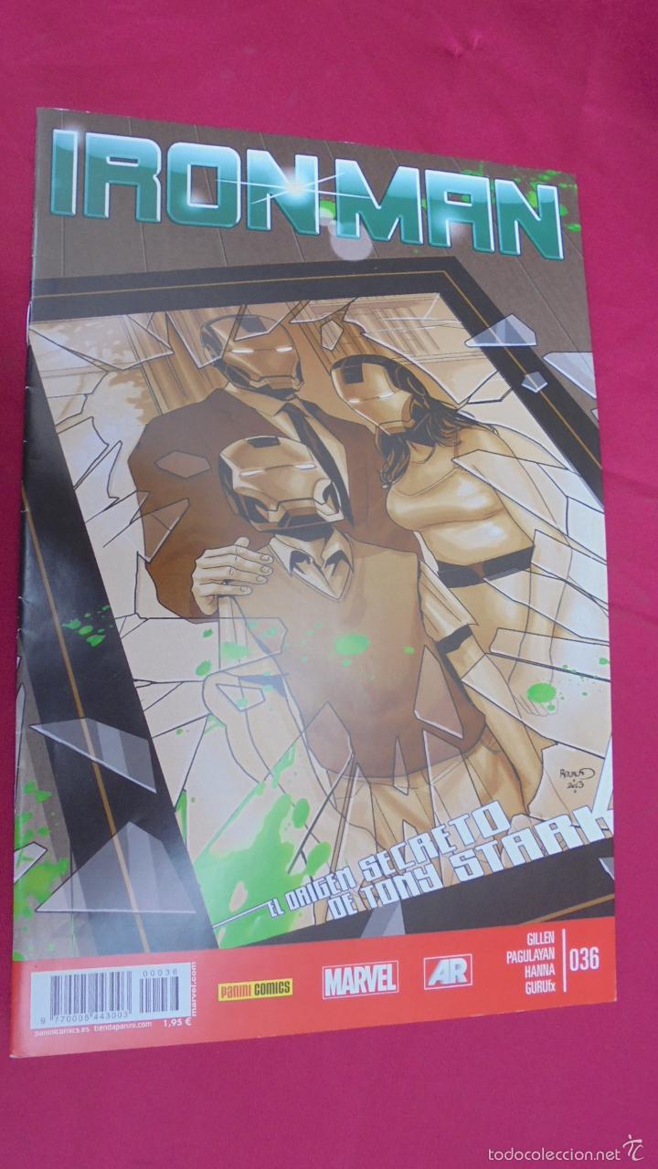 C&oacute;mics: IRON MAN. N&ordm; 36. N&ordm; 036. PANINI. - Foto 1