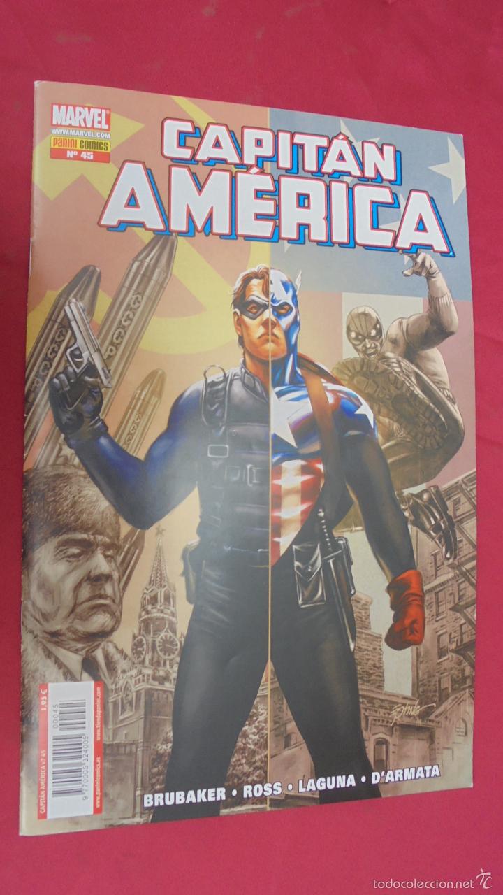 C&oacute;mics: CAPITAN AM&Eacute;RICA. N&ordm; 45. PANINI. - Foto 1
