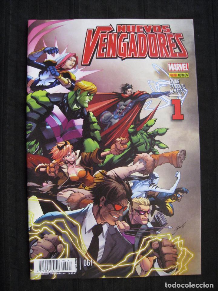 C&oacute;mics: NUEVOS VENGADORES 1 - N&ordm; 61 - MARVEL / PANINI. - Foto 2