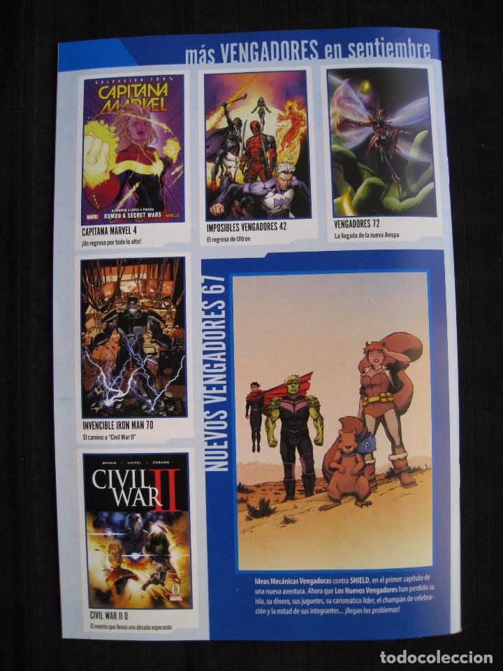 C&oacute;mics: NUEVOS VENGADORES - N&ordm; 66 - MARVEL / PANINI. - Foto 7