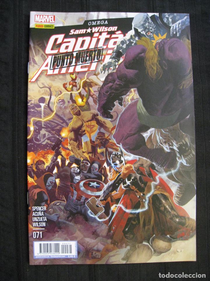 C&oacute;mics: CAPITAN AMERICA - SAM WILSON - N&ordm; 71 - MARVEL / PANINI. - Foto 2